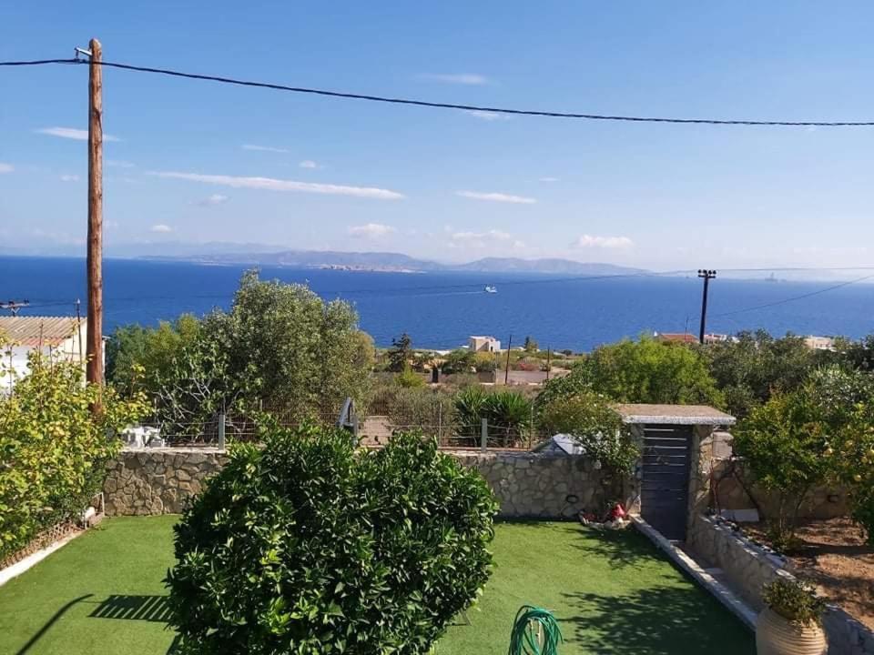 Elia Villa - Aegina, Souvala Buitenkant foto